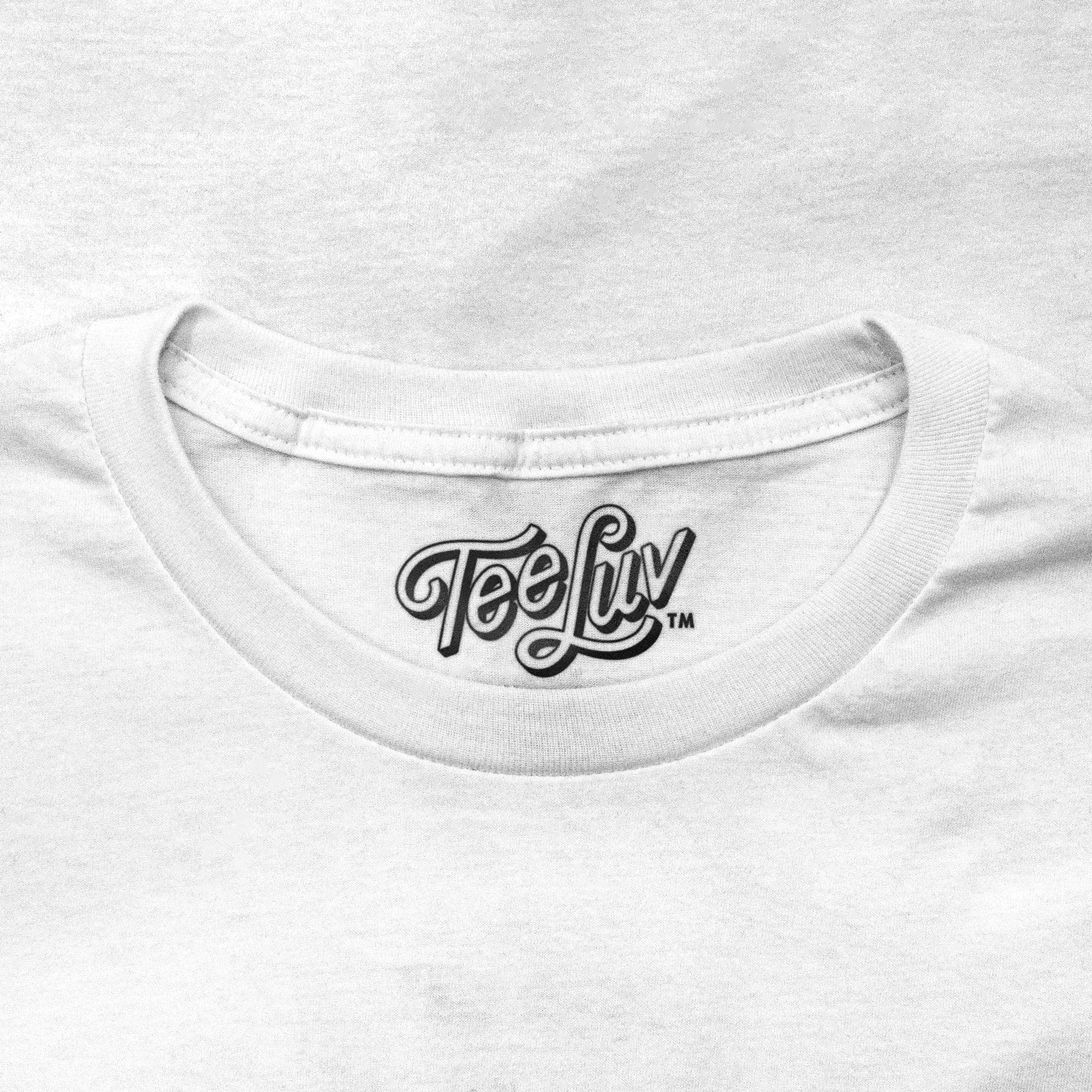 Miller Lite Beer Front and Back Print T-Shirt - White