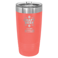 Craft Beer 20 oz Tumbler | Coral