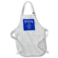 Apron - Barmen Beer Prayer Parody In Prayer of Adoration Typography - Beer Lagers and Ale Humor