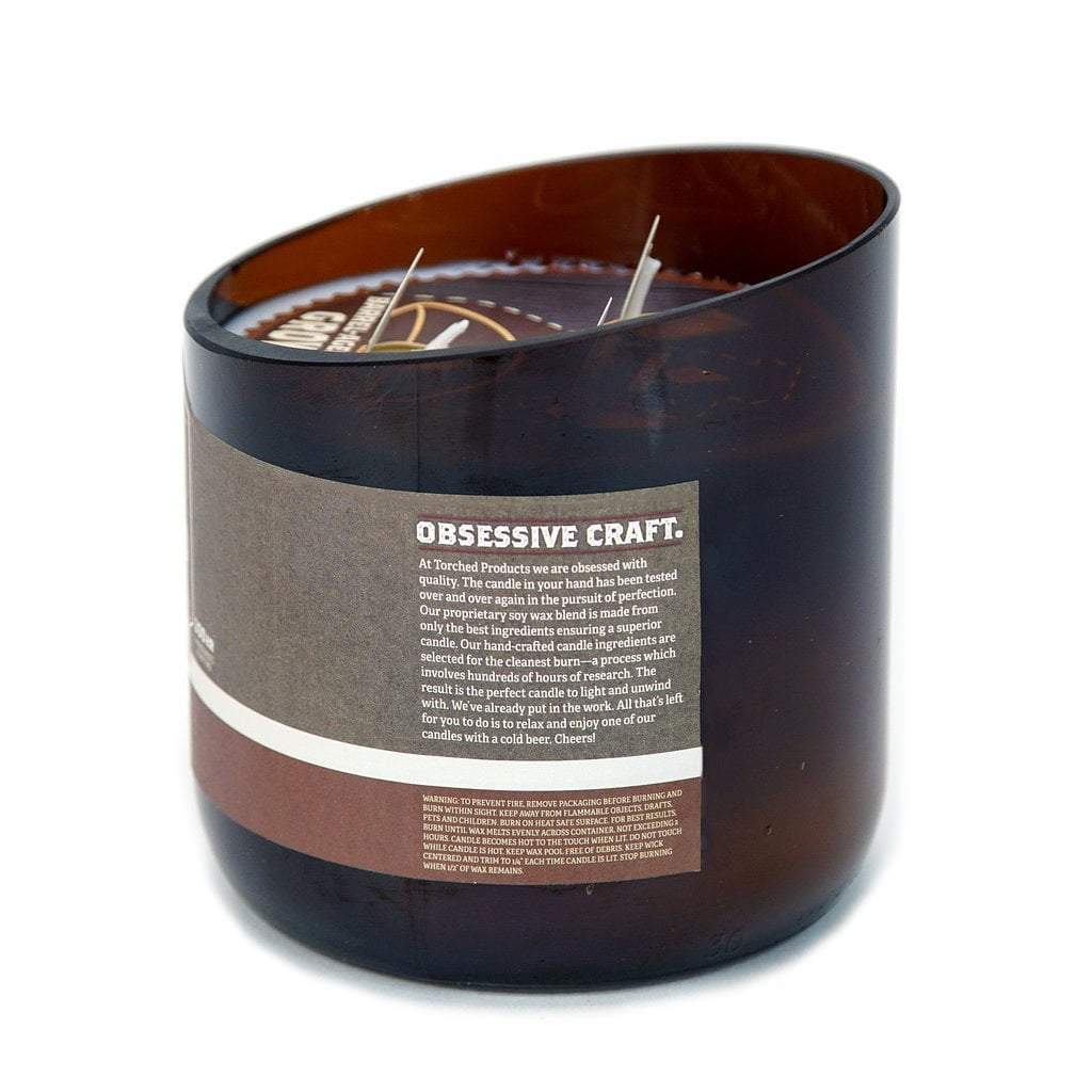 Barrel-Aged Brown Ale Beer Candle