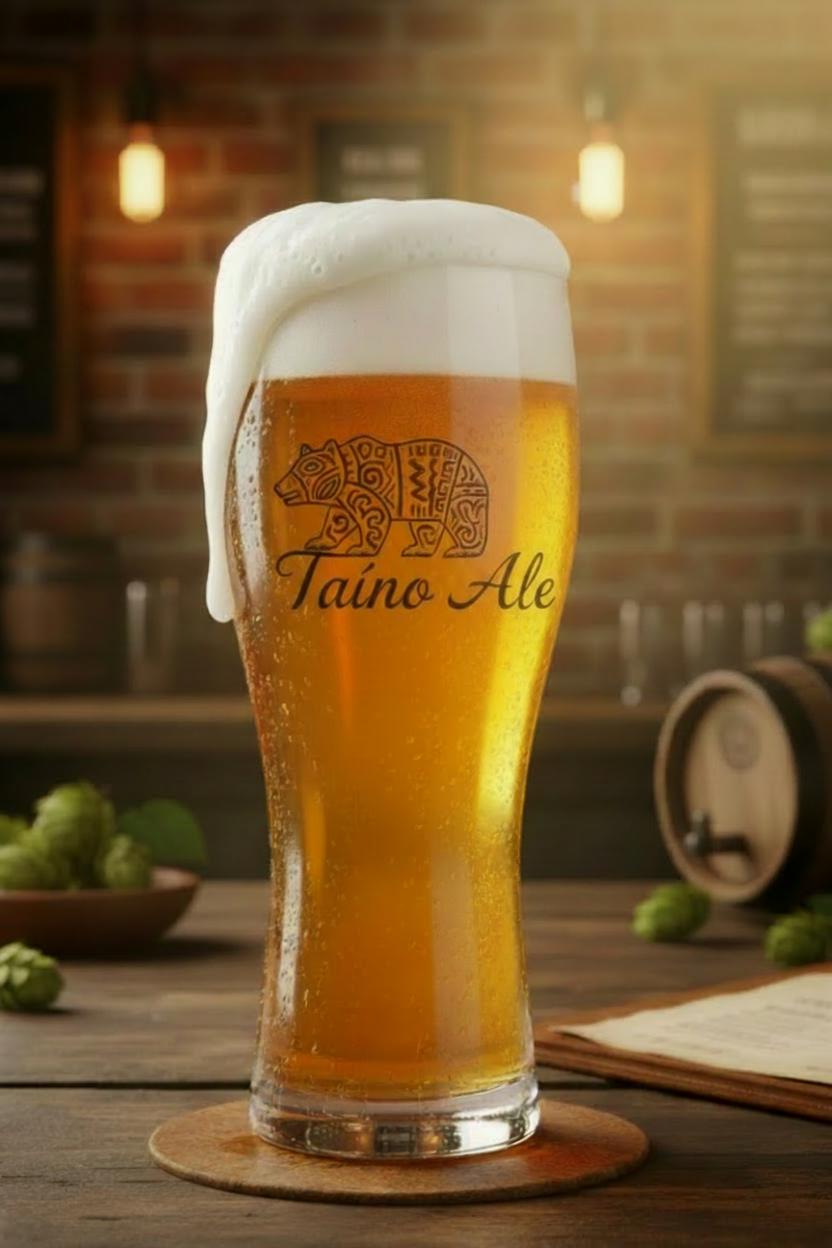 Taino Ale Glass